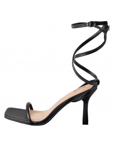 Black strappy outlet heels payless