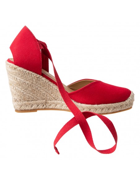 Sandalias Martina con taco tipo cuña para mujer
