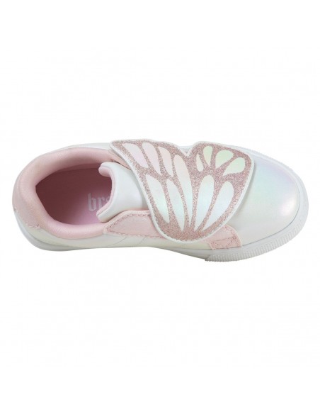 Zapatos caules Millie con diseño de mariposa para niña