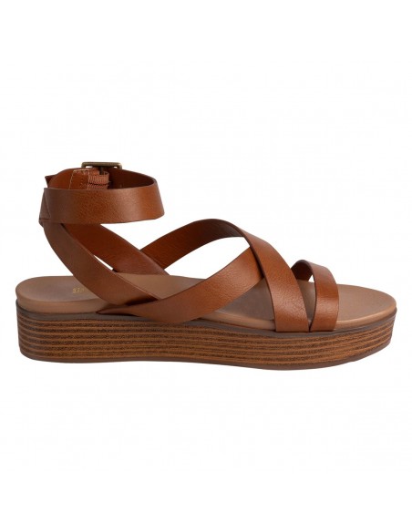 Sandalias Portia con taco tipo cuña para mujer