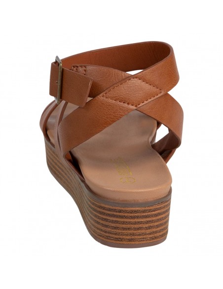 Sandalias Portia con taco tipo cuña para mujer