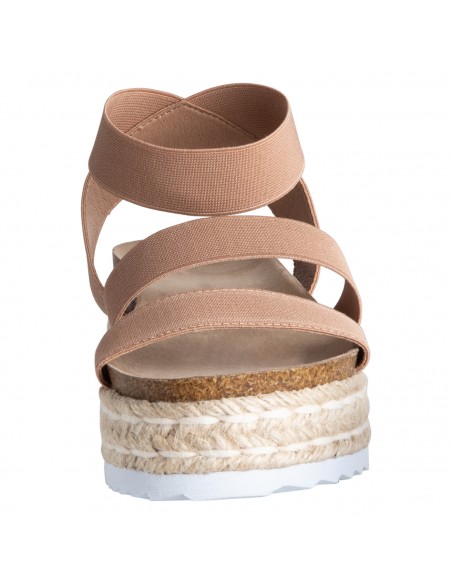 Sandalias Tuti con plataforma tipo cuña para mujer
