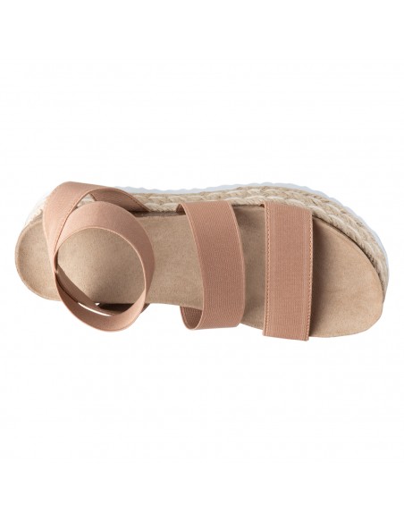 Sandalias Tuti con plataforma tipo cuña para mujer