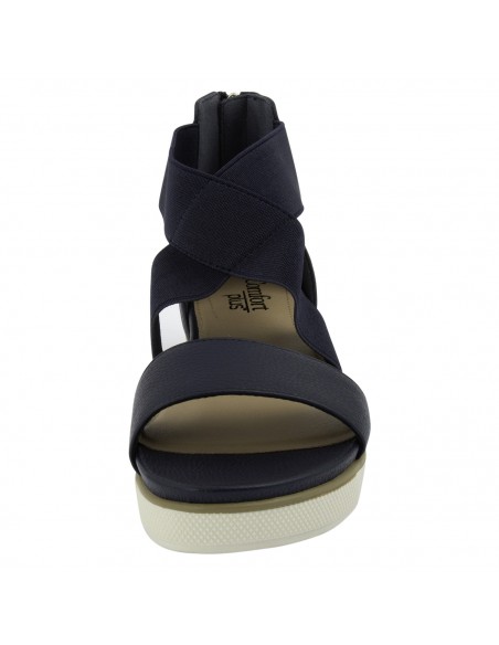 Sandalias con tacón tipo cuña para mujer