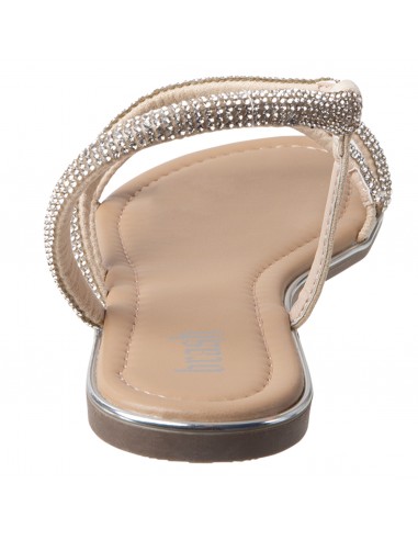 Womens diamante flat online sandals