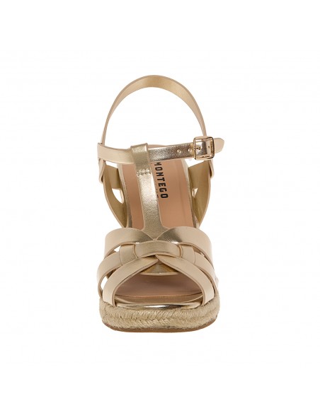 Sandalias con taco tipo cuña Maya para mujer