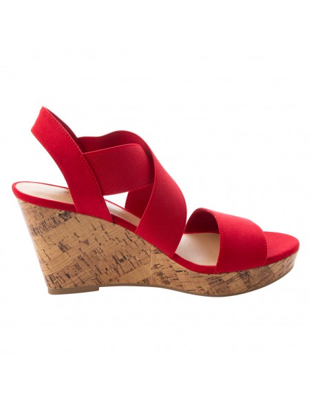Sandalias Ryan con plataforma tipo cuña para mujer