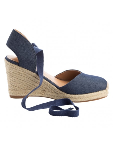 Sandalias Martina con taco tipo cuña para mujer