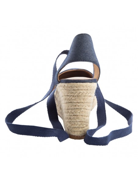 Sandalias Martina con taco tipo cuña para mujer