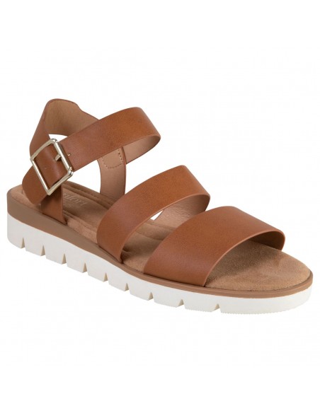 Sandalias Calle con taco tipo cuña para mujer