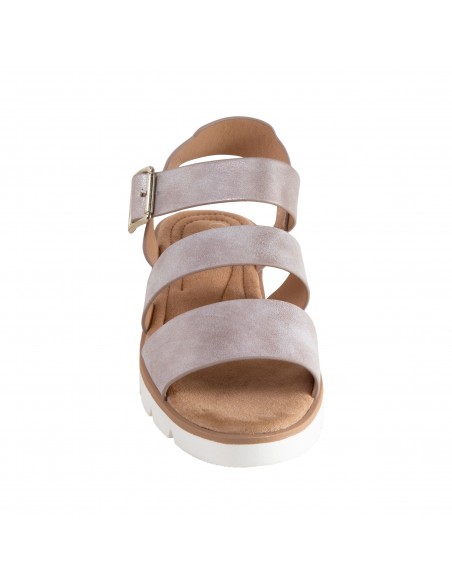 Sandalias Calle con taco tipo cuña para mujer