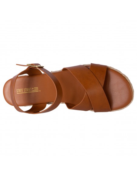 Sandalias Frolic con taco tipo cuña para mujer