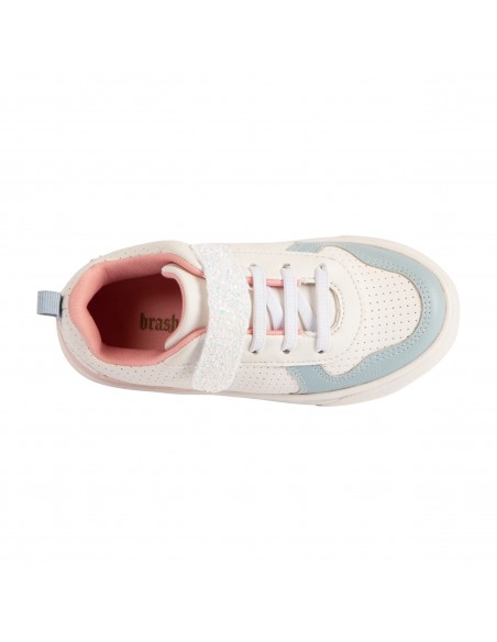 Zapatos casuales tipo sneakers para niña pequeña