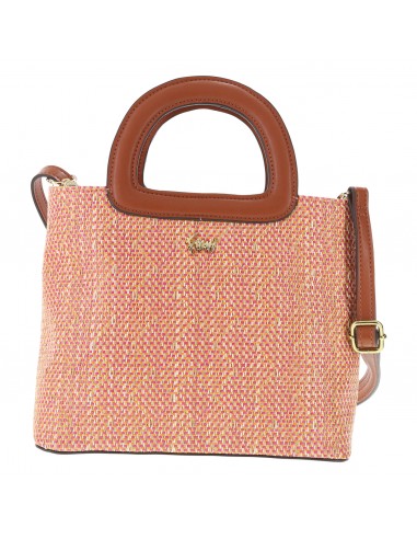 Bolso Cruzado Raffia Stacie para mujer