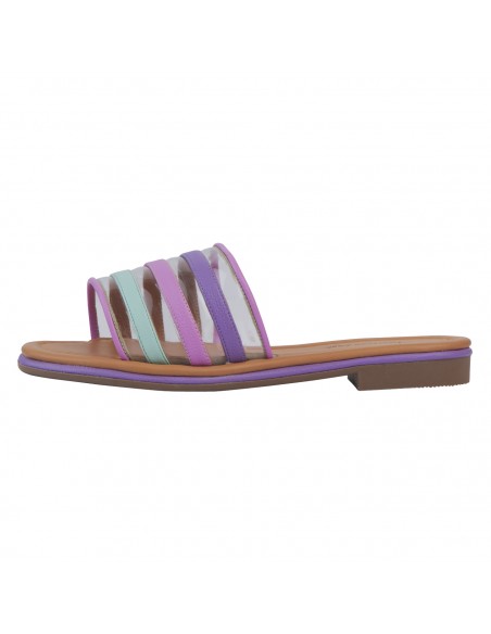 Sandalias Fio Ivory Lucite para mujer