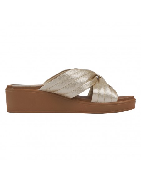 Sandalias de plataforma Puffy Slide para mujer