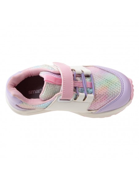 Zapatos deportivos con diseño de estrellas para niña pequeña