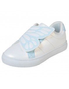 Zapatos casuales Millie con diseño de mariposa para niña