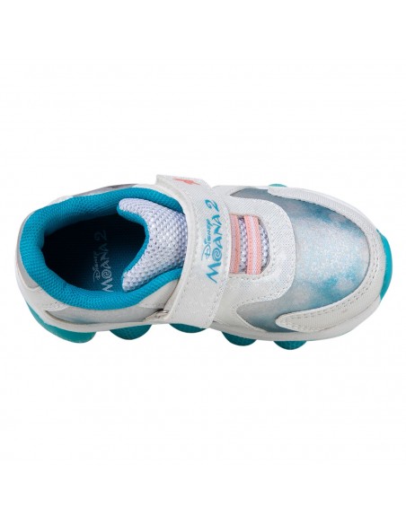 Zapatos deportivos con diseño de Moana para niña pequeña