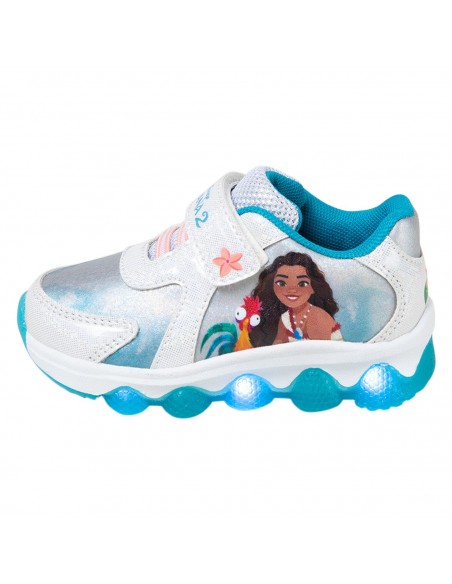 Zapatos deportivos con diseño de Moana para niña pequeña