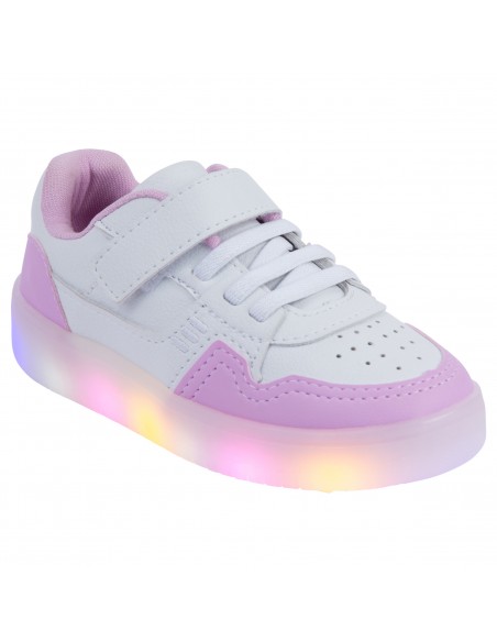 Zapatos casuales tipo sneakers para niña pequeña