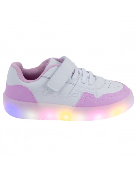 Zapatos casuales tipo sneakers para niña pequeña
