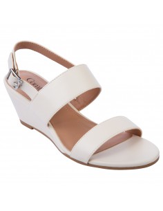 Sandalias Petunia con taco tipo cuña para mujer