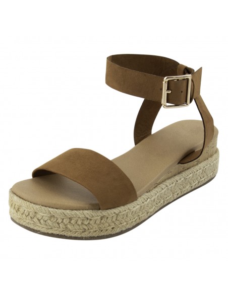 Sandalias con taco online cuña