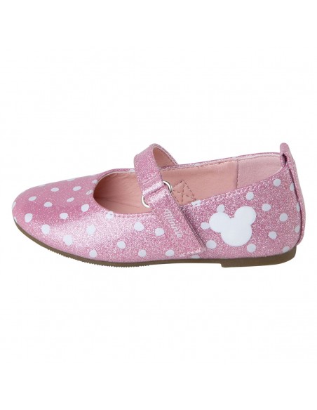 Zapatos casusales con diseño de Minnie para niña pequeña