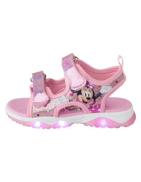 Sandalias con diseño de Minnie para niña pequeña