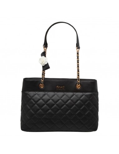 Cartera de mano acolchada para mujer