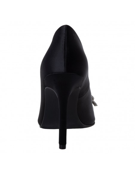 Zapatos de vestir Satin Partie Stone lazo para mujer