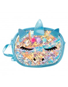 Cartera con diseño de unicornio para niña