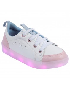 Zapatos casuales con luces para niña pequeña