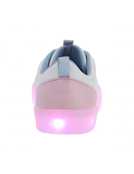 Zapatos casuales con luces para niña pequeña