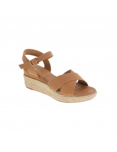 Sandalias con taco tipo cuña para mujer