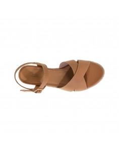 Sandalias con taco tipo cuña para mujer 2