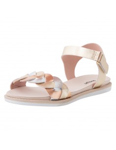 Sandalias tejidas para niña pequeña