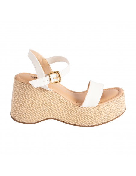 Sandalias Jute con plataforma para mujer