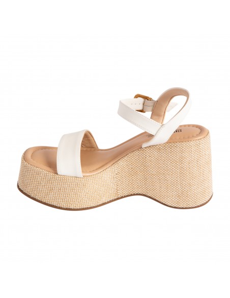 Sandalias Jute con plataforma para mujer