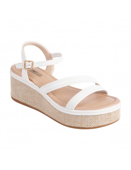 Sandalias Jute con plataforma para mujer