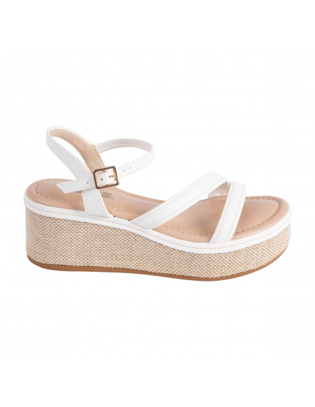 Sandalias Jute con plataforma para mujer