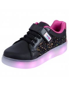 Zapatos casuales tipo sneakers para niña