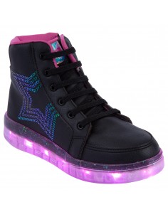 Zapatos casuales tipo sneakers para niña