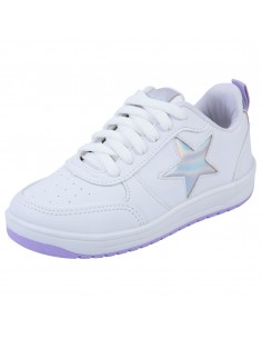 Zapatos casuales tipo sneakers para niña