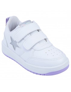 Zapatos casuales tipo sneakers para niña pequeña