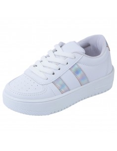 Zapatos casuales tipo sneakers para niña pequeña