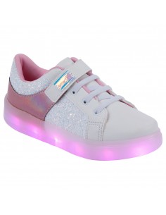Zapatos casuales tipo sneakers para niña