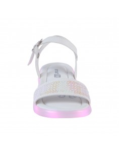 Sandalias planas con luces para niña pequeña 2