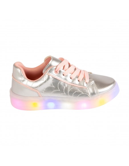 Zapatos casuales con luces Ambar para niña